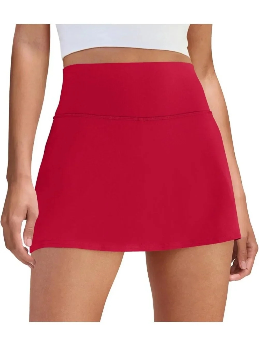 High-Waisted Women's Tennis Skort with Pocket | Mini Golf Skirt for Summer